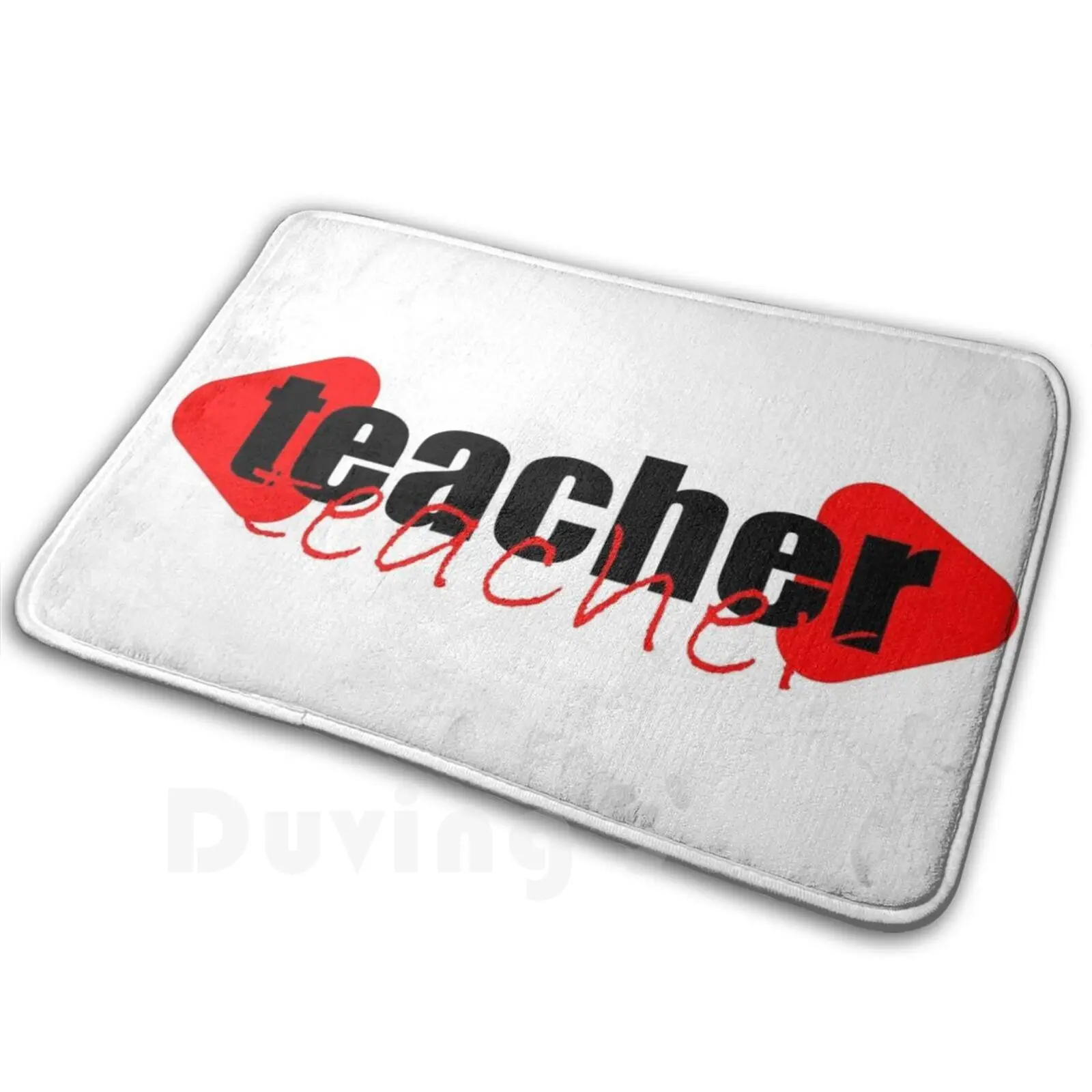 Учителя футболки с принтом сладкие сердца: научить любовь Inspire Мягкий