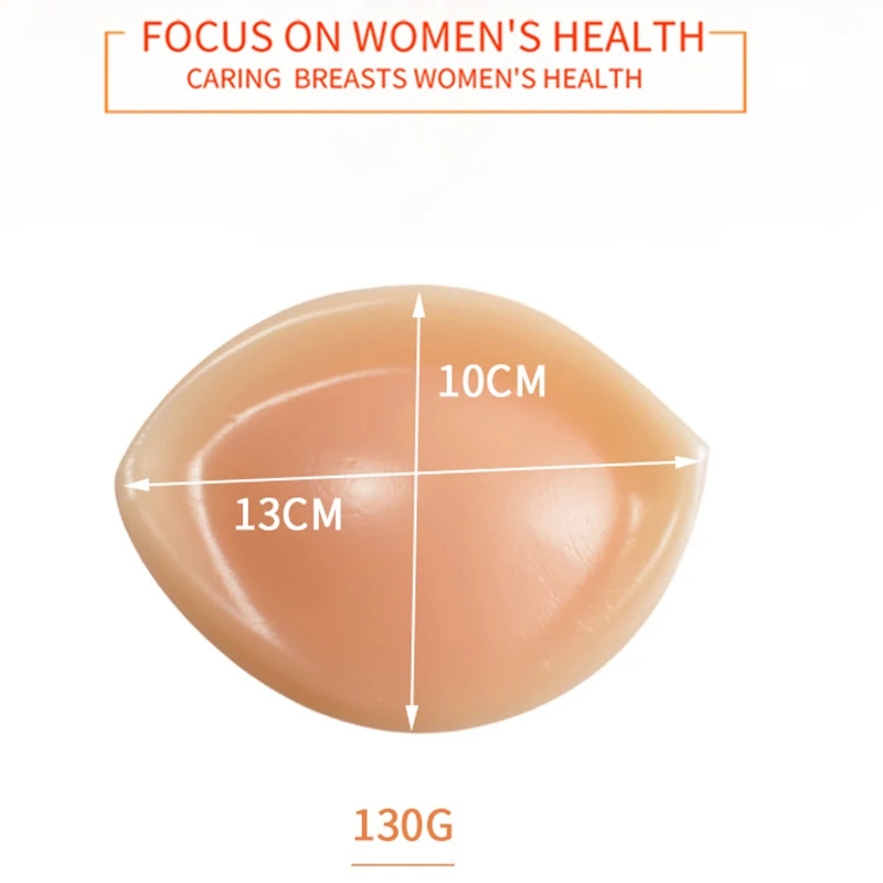 Силиконовые формы для груди и синий бюстгальтер мастэктомии 95C с вставкой в