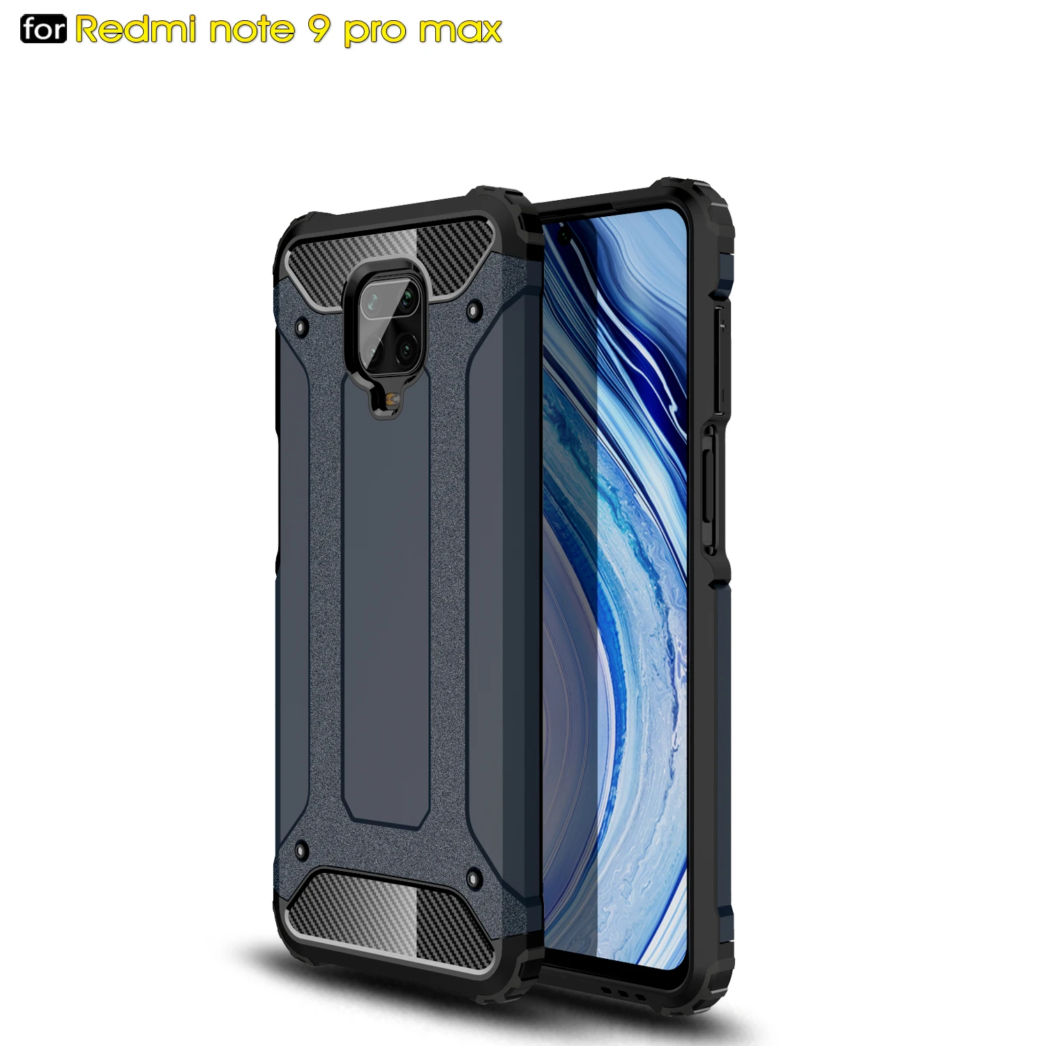Противоударный чехол для Redmi 8A Note 8T 7 K20 PRO Poco F2 резиновый армированный Гибридный