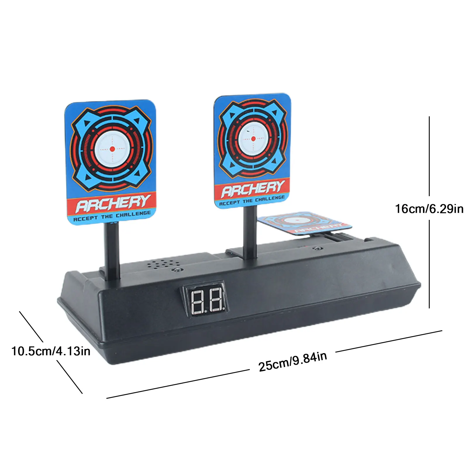

Electronic Intelligent Light Sound Shooting Target Auto Reset Digital Target For Kids Boy Outdoor Shoot Training Practice Toy