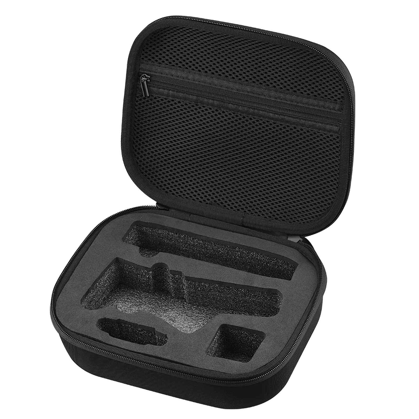 

Portable Carrying Case Lightweight Storage Case With Two Way Zippers For Activities Compatible Bag Black Handheld Storage Bag