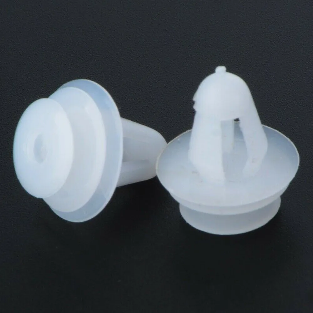 

Plastic Clips Replacement Rivet Fasteners White 20pcs 9mm High Quality
