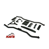 110 rave 4x4 metal chassis rail frame bumper for remote control tamiya jeep diy crawler car model accessories th17935 smt5