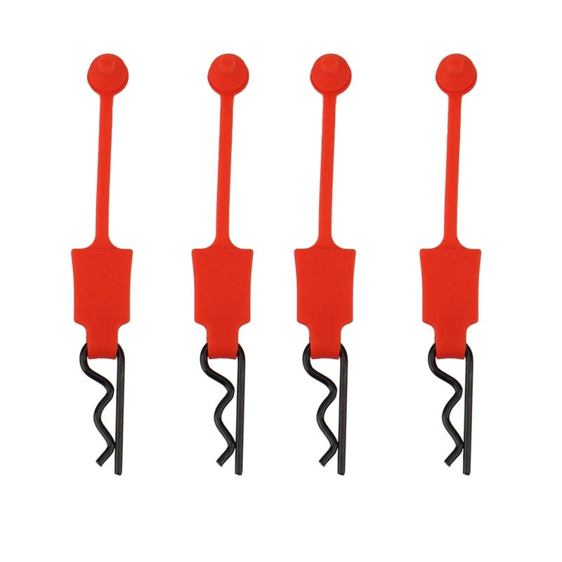 4 шт. резиновый клипса для кузова автомобиля фиксирующий замок 1/10 ARRMA Senton Granite Typhon