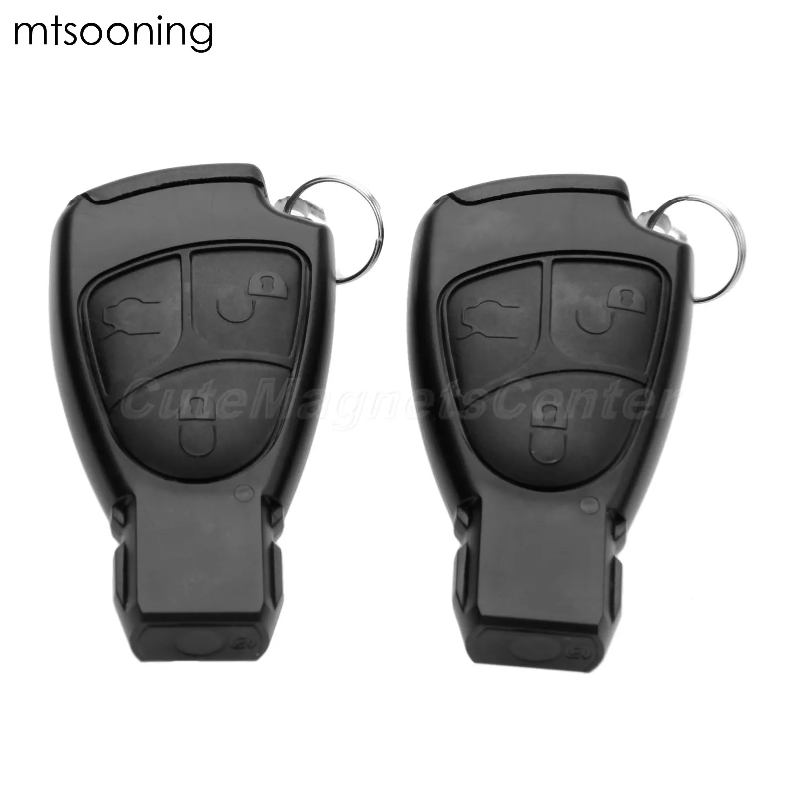 Mtsooning 2 шт. Φ 3 кнопки 433 9 МГц 7941 чип для Mercedes Benz CLS CLK ML CL SLK C E B S Class | Автомобили и