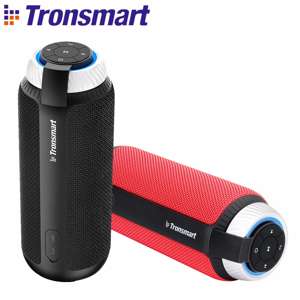 Tronsmart T6 Bluetooth динамик наружный портативный динамик Беспроводная колонка сабвуфер Саундбар аудио приемник 25 Вт 360 стерео звук