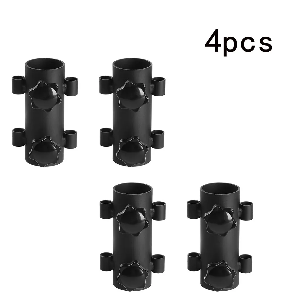 

Outdoor Camping Tent Awning Canopy Pole Fixing Pipe Ground Holder Windproof Canopy Rod Holder Fixed Tube Awning Pole Accessories
