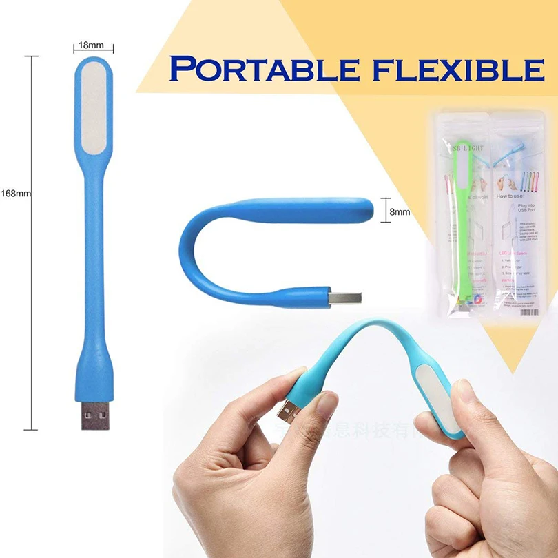 Настольная usb-лампа для ноутбука светодиодный портативный светильник с защитой