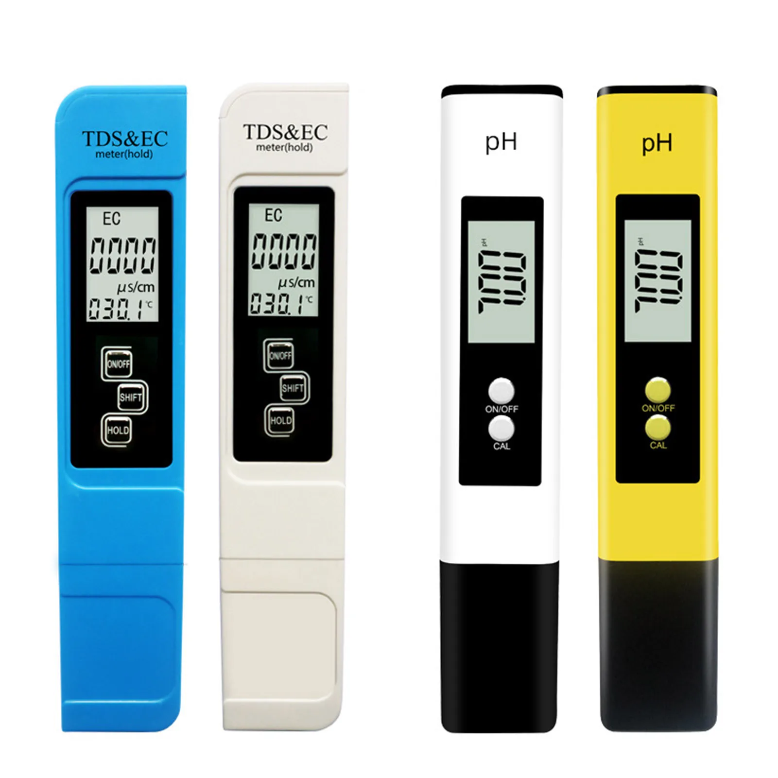 

PH Acidometer Water Quality Detector PH Value Test Prod EC&TDS Conductivity Water Quality Testing Pen