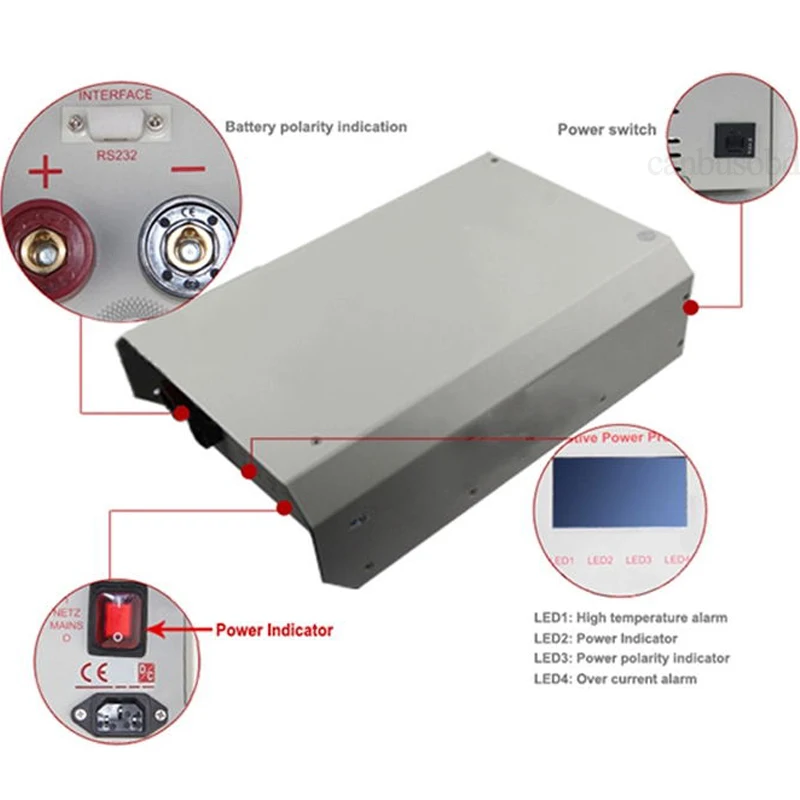 Автомобильный процессор питания программируемый специальный источник для