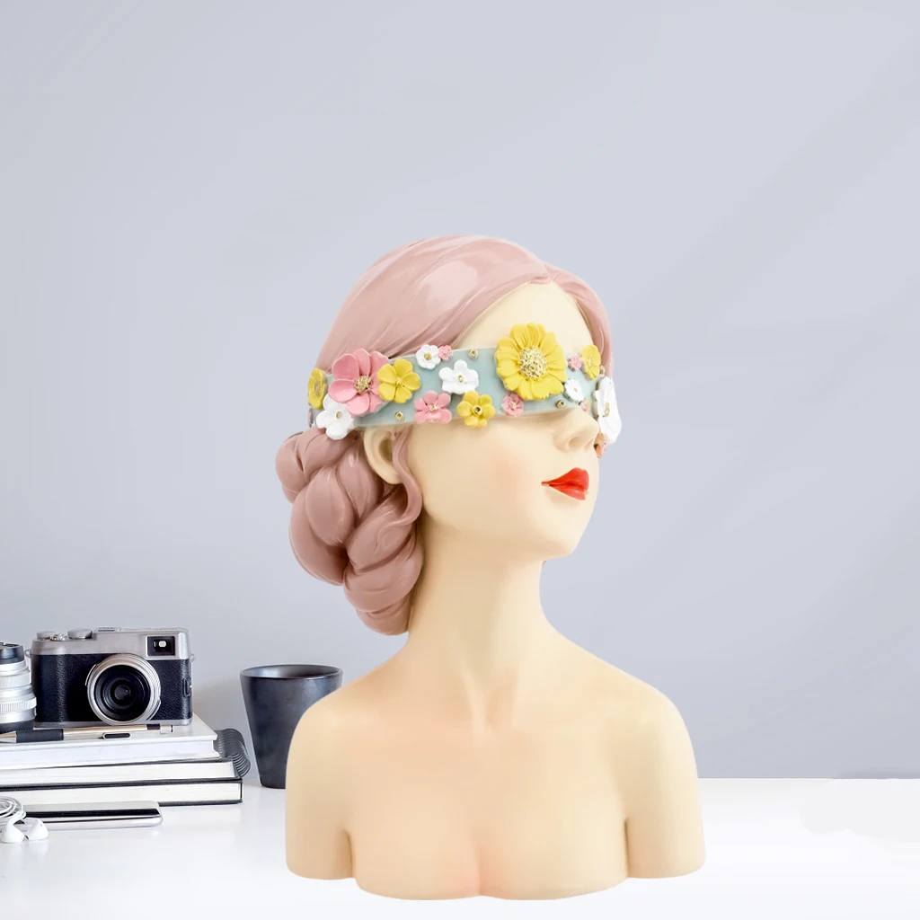 Статуэтка для девочек искусственная скульптура современный Декор дома и офиса