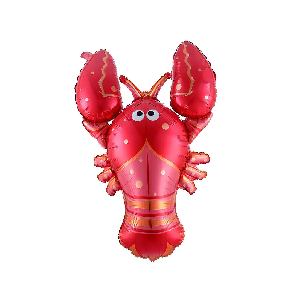 

10pcs Mini The New Fish Animal Balloons Birthday Decorative Dall Shark Lobster Octopus Sea Theme Party Decor Children's Day Toys
