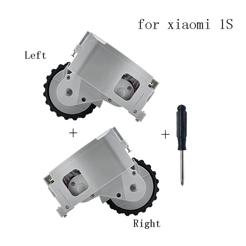 

Robot Vacuum Cleaner Accessories for Xiaomi Mijia Mi 1S Home Sweeping Replacement Spare Left and Right Wheels Parts