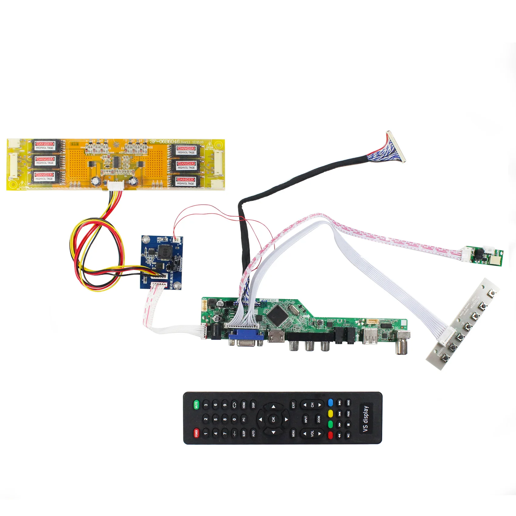 

Fit To 20.1inch LM201U05 1600x1200 LCD Screen HD MI VGA AV USB RF LCD Driver