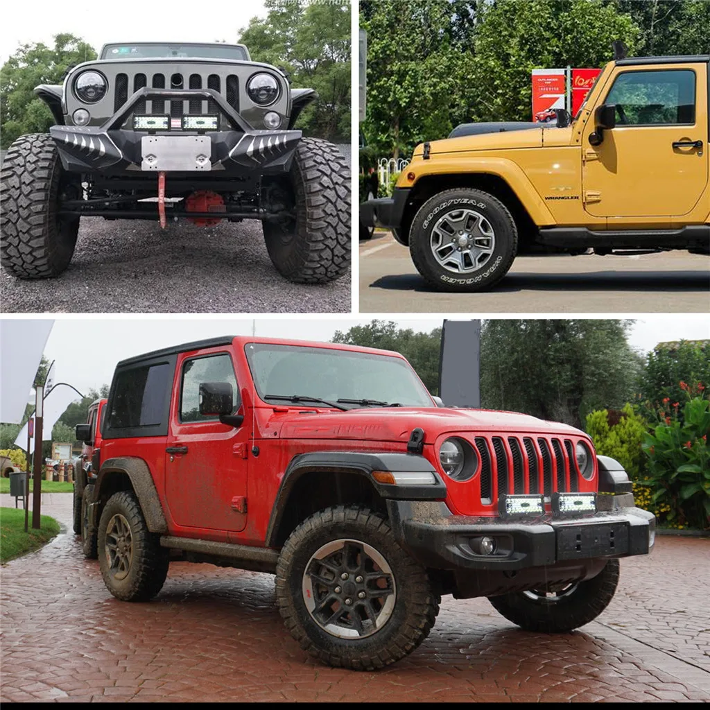 . Горячие Продажа Новые 7 дюймов 400W 3-рядная светодиодный рабочий светильник бар