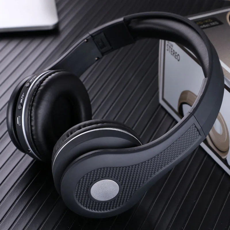 Модные беспроводные наушники металлического цвета с поддержкой FM TF-карты Bluetooth 5 0