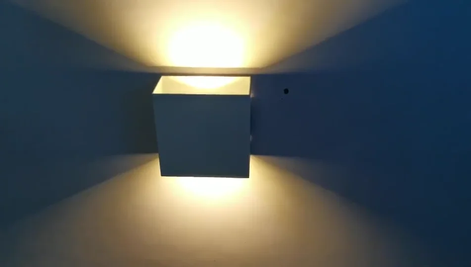 

6W 10W Up and Down Wall Lamps LED Aluminium wall light Square LED Wall Lamp Home lighting Bedroom Bedside Light Sconce