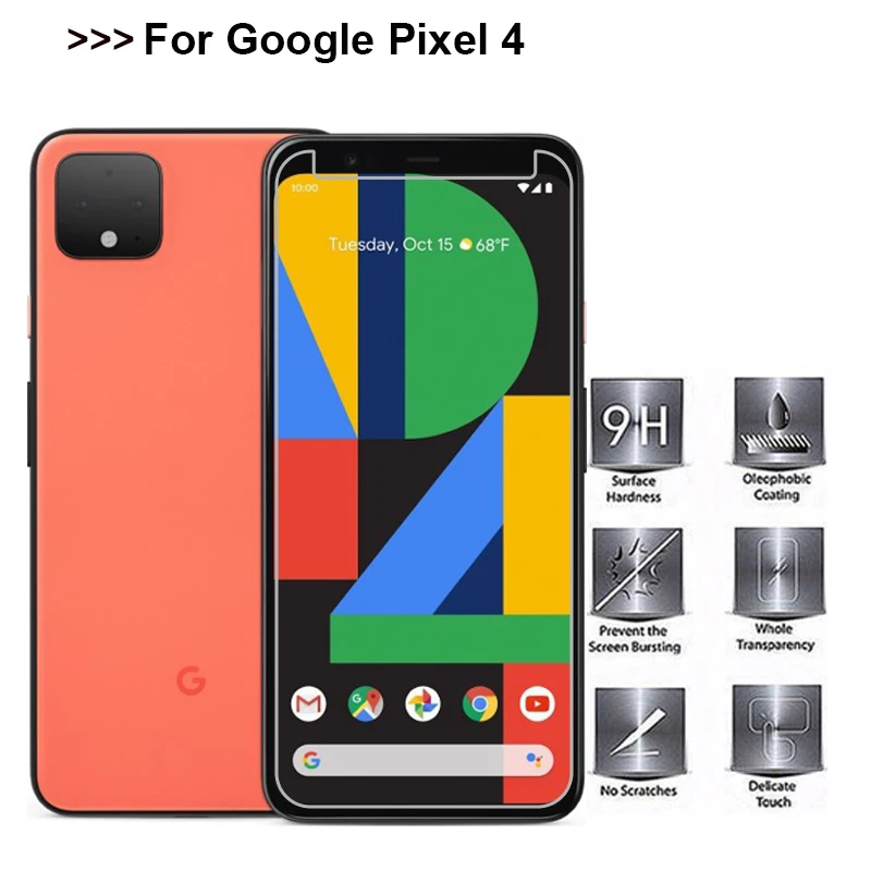 Закаленное стекло для Google Pixel 4 закаленное Pixel4 защитная пленка экрана Pelicula |