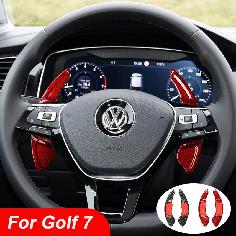 

2 шт., удлинитель переключения передач на руль автомобиля Volkswagen VW Golf 7 MK7 GTI R 13-20