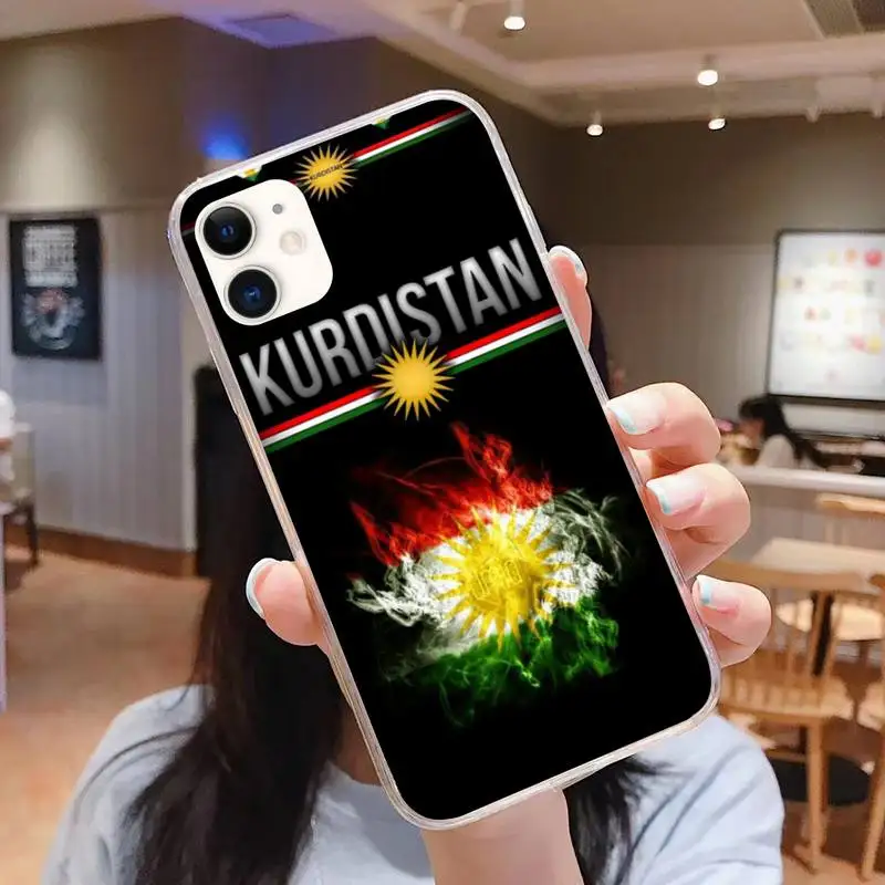 

Yazidis Flag Fashion Pattern Phone Case For Iphone 5 SE 2020 6 6s 7 8 plus X Xr XS 11 12 Mini Pro Max Transparent Fundas Cover