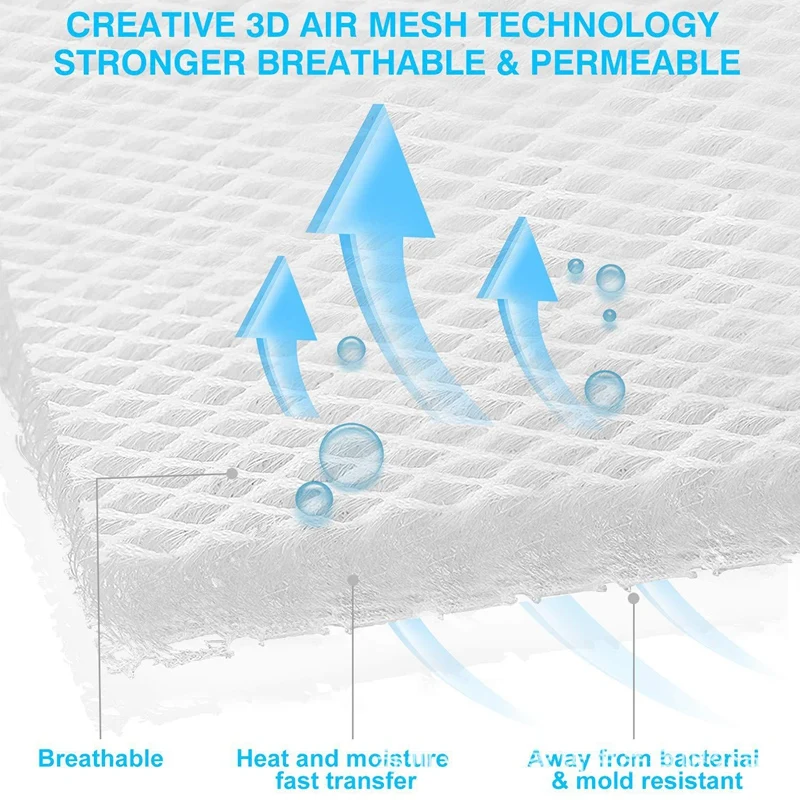 Подушка для ванны 3D сетки подушка с 6 присосок 1 крючок купания Ванная комната
