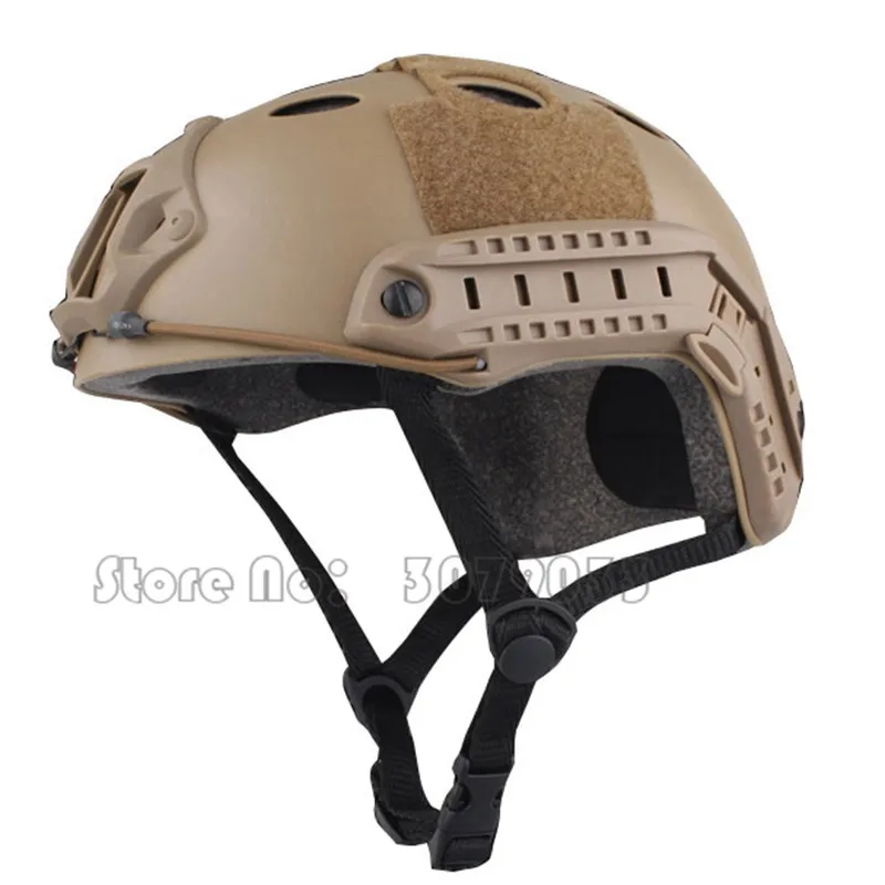 Быстрый PJ Тип тактический боевой простой шлем Охота Стрельба страйкбол Пейнтбол