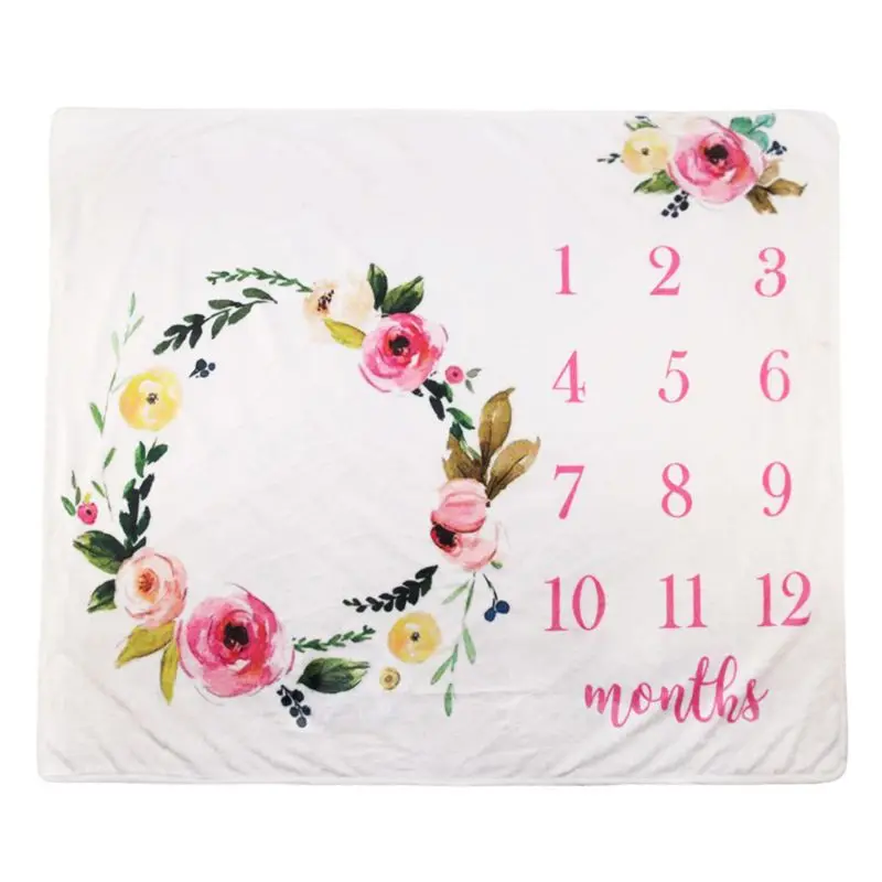 

Младенец веха одеяло новорожденный фото фон младенец ежемесячный рост полотенце Фотография реквизит