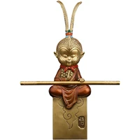 fighting and defeating buddha qitian great sage decoration home decoration pure copper monkey monkey king home decor