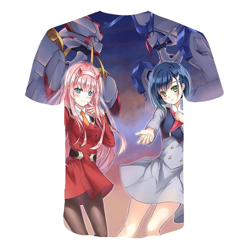 

MEN and women brand 3D print T shirt men and women Harajuku cartoon hip-hop T shirt fun anime beautiful girl summer T shirt