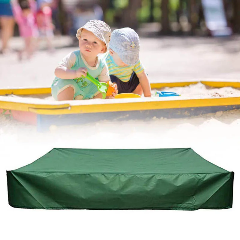 

Square Waterproof Oxford Cloth Dust Cover Canopy Drawstring Sandbox Sandpit Dustproof Cover