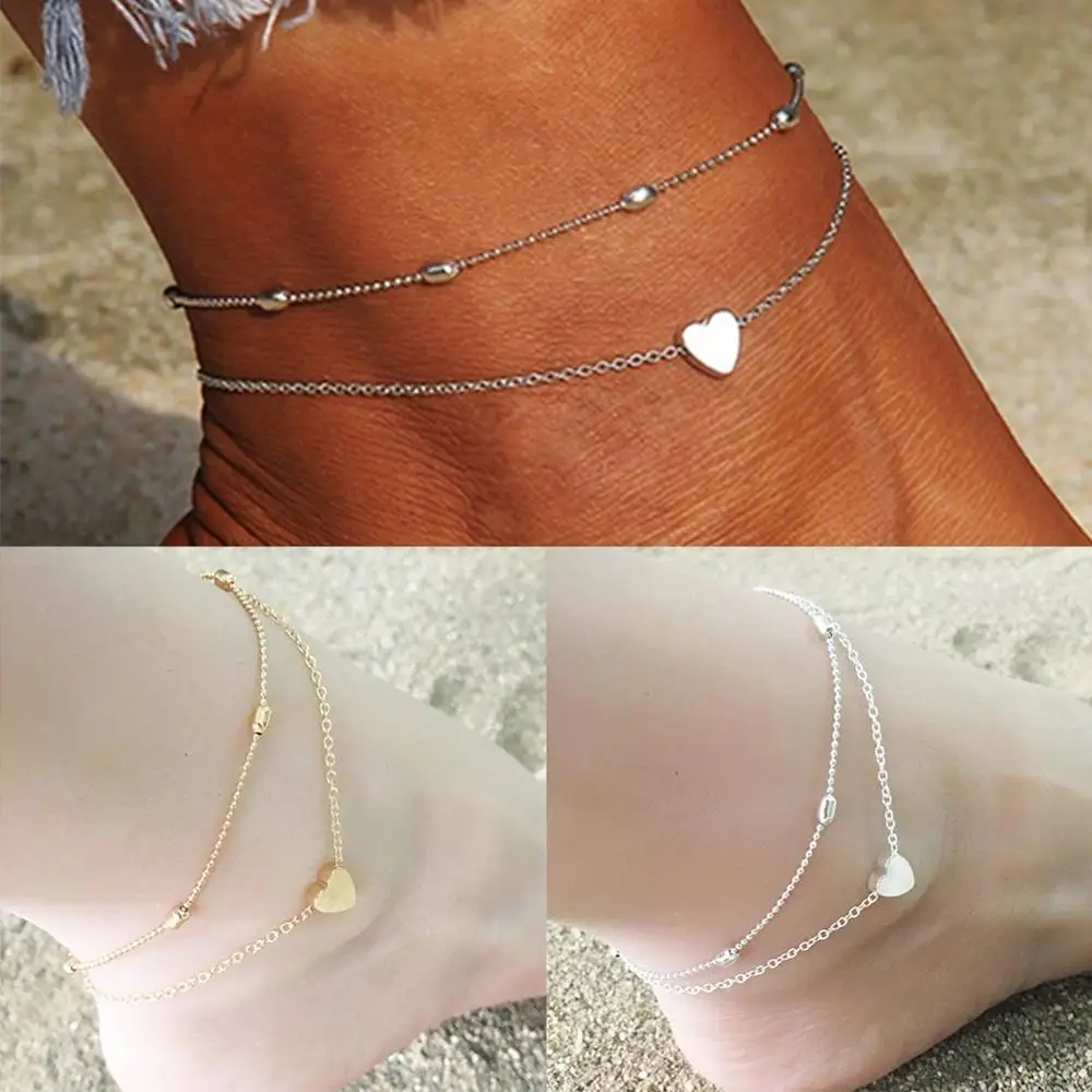 1 предмет в комплекте с рисунком Босиком Сандалии золотые Серебристые покрытием