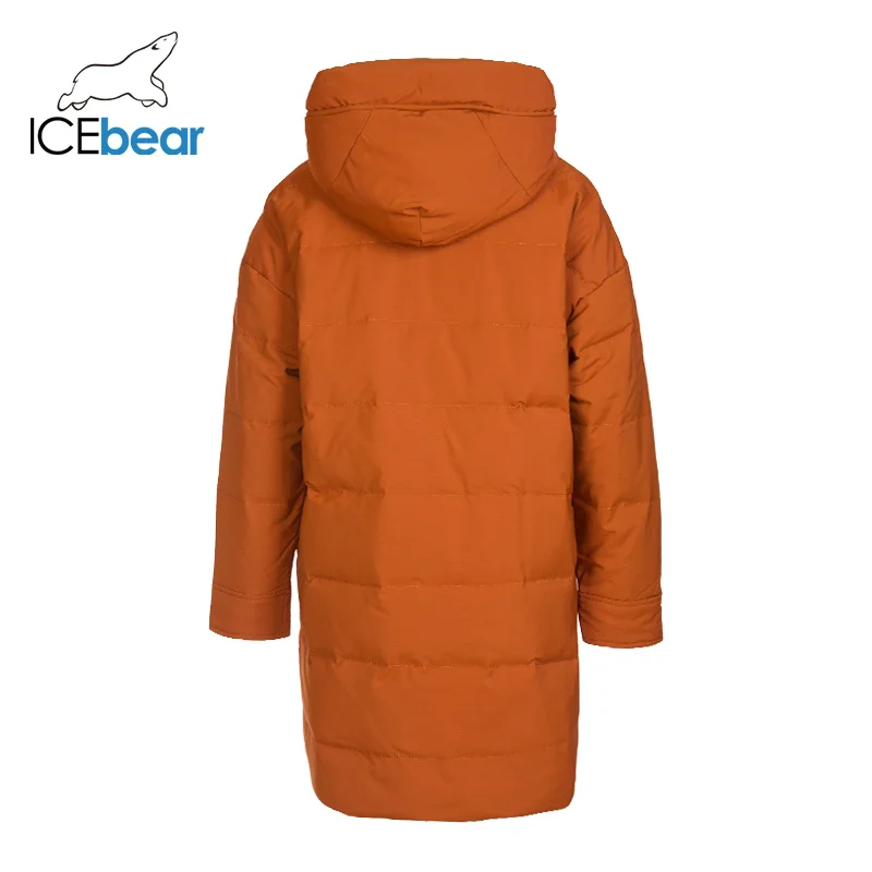 ICEbear Новинка 2019 года зимний женский пуховик модная теплая Женская куртка с