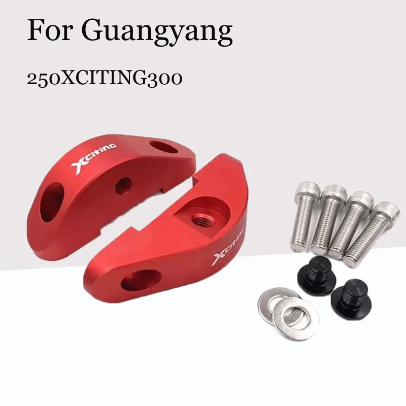 

For Guangyang Downtown350 Rowing 250xciting300 Motorcycle Rearview Mirror Modification Forward Transfer Bracket Code