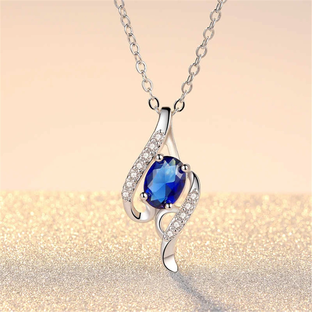 Трендовое женское ожерелье с подвеской романтичное модное серебряное крыльями