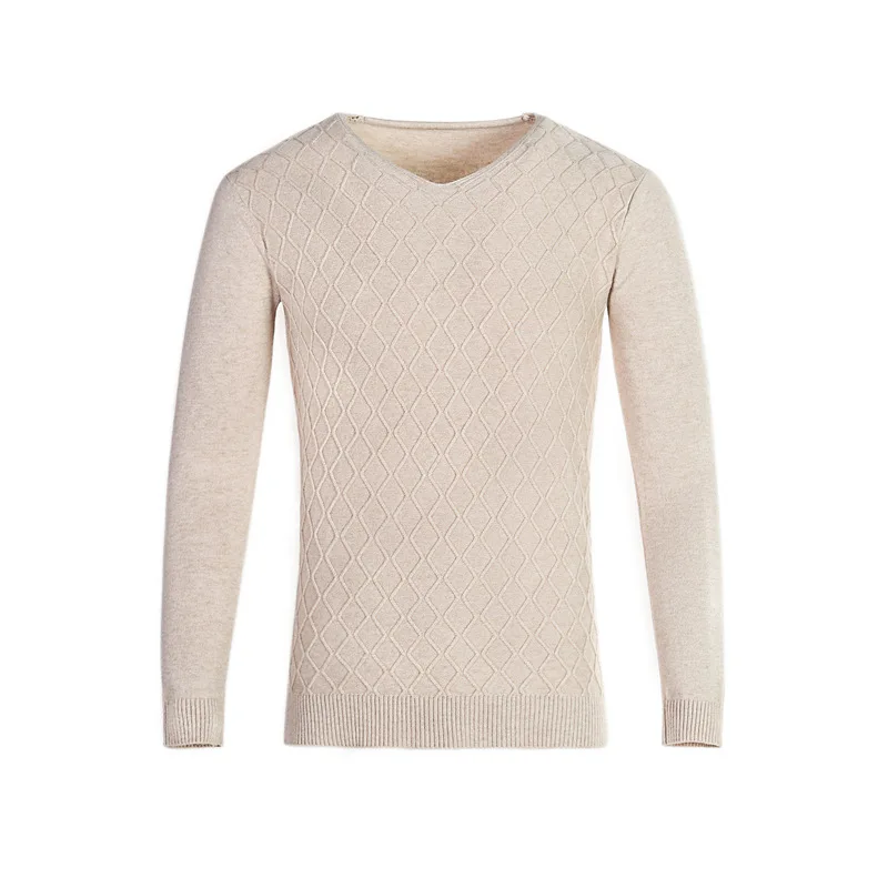 

2021 V-Neck Sweater Men Solid Autumn Spring Vintage Patch Design Jumper De Yq Pullover Casual Knitted Male Clothing Pull Homme