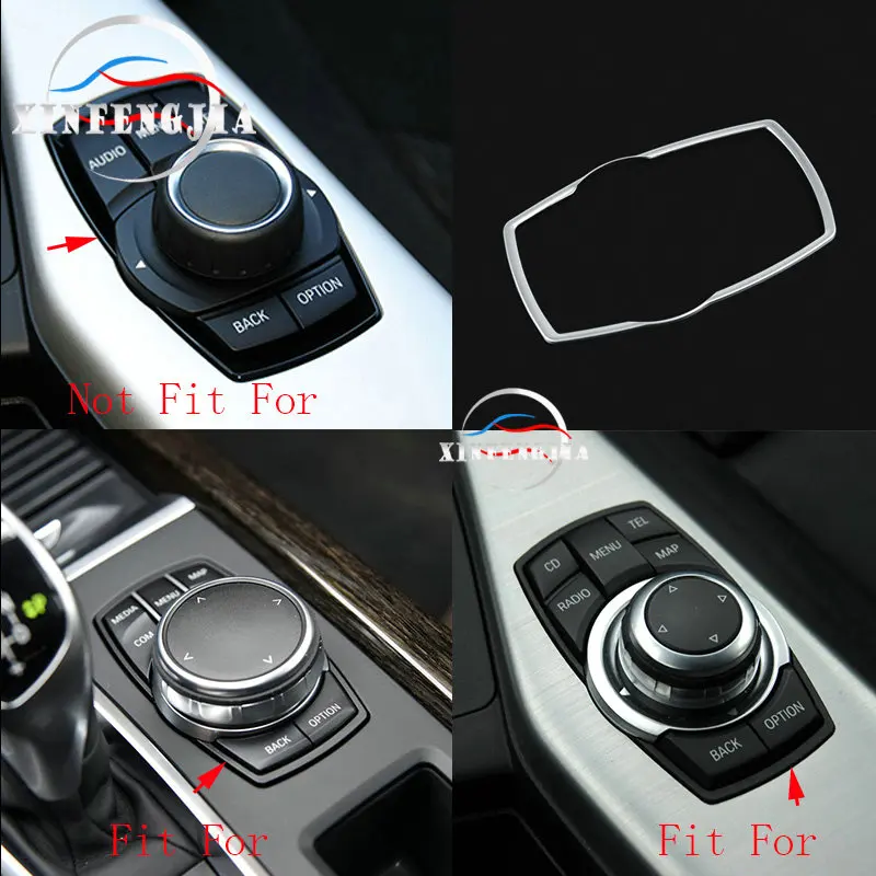 Для BMW 1 2 3 4 5 6 7 Series X3 X4 X5 X6 F30 F10 F01 F15 F16 хромированная внутренняя мультимедийная