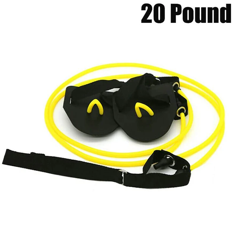 

Эластичный ремень для тренировок по плаванию, регулируемый, с латексными трубками