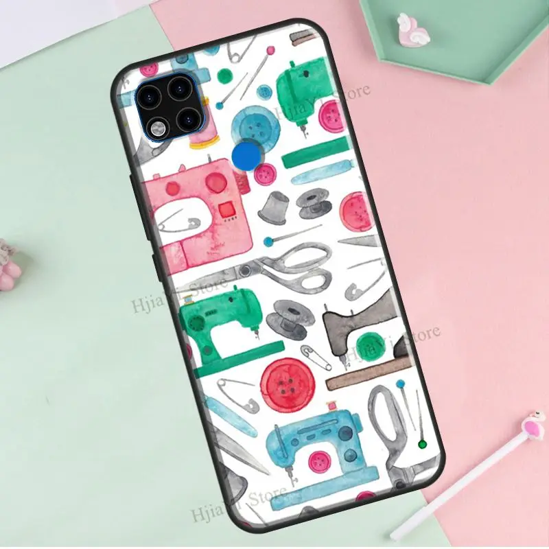 Vintage Sewing Machines Case For Redmi Note 10 Pro 11 9 8 10S 9S 9C 9A 9T Coque | Мобильные телефоны и аксессуары