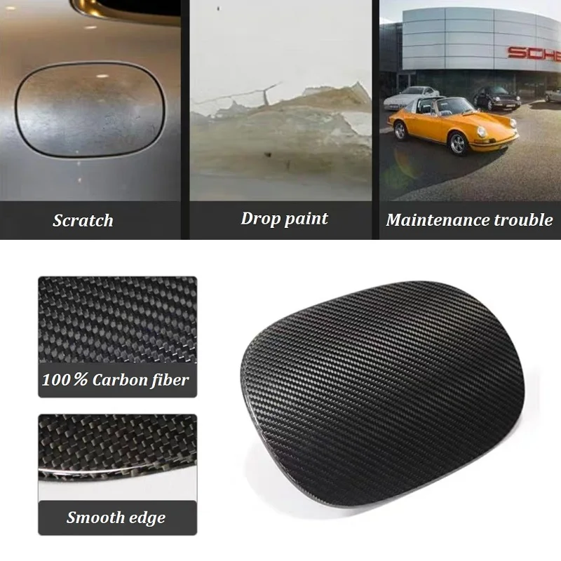 Автомобильное масло для тела крышка 100% Настоящее углеродного волокна крышки