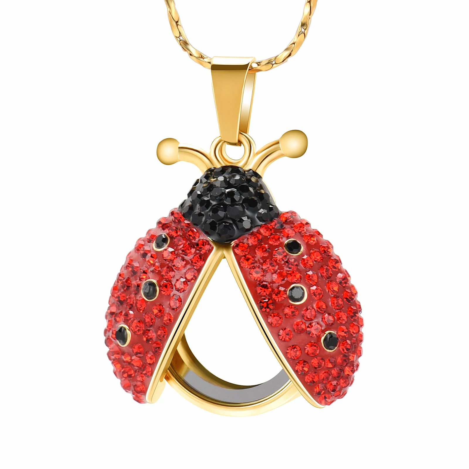 

Ювелирные изделия в форме бабочки для кремации, подвеска из нержавеющей стали, сувенир, мерцающий зонт для животных, ожерелье для урны челов...