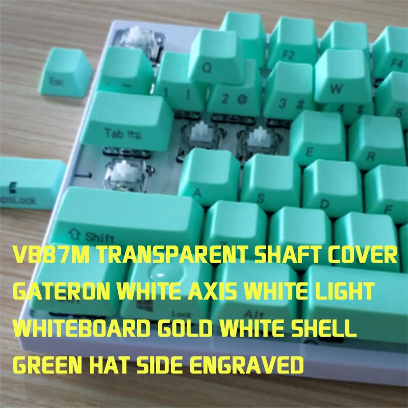 Varmil VB87M Bluetooth клавиатура Pbt Cherry Mx Красный приглушенный цветной краситель Суб Печать Keycps Беспроводная механическая клавиатура для ПК