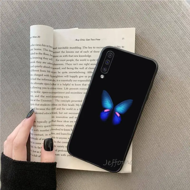 

Beautiful butterfly colorful pattern Phone Cases For Samsung galaxy S note 7 8 9 10 20 fe edge A 6 10 20 30 50 51 70 lite plus