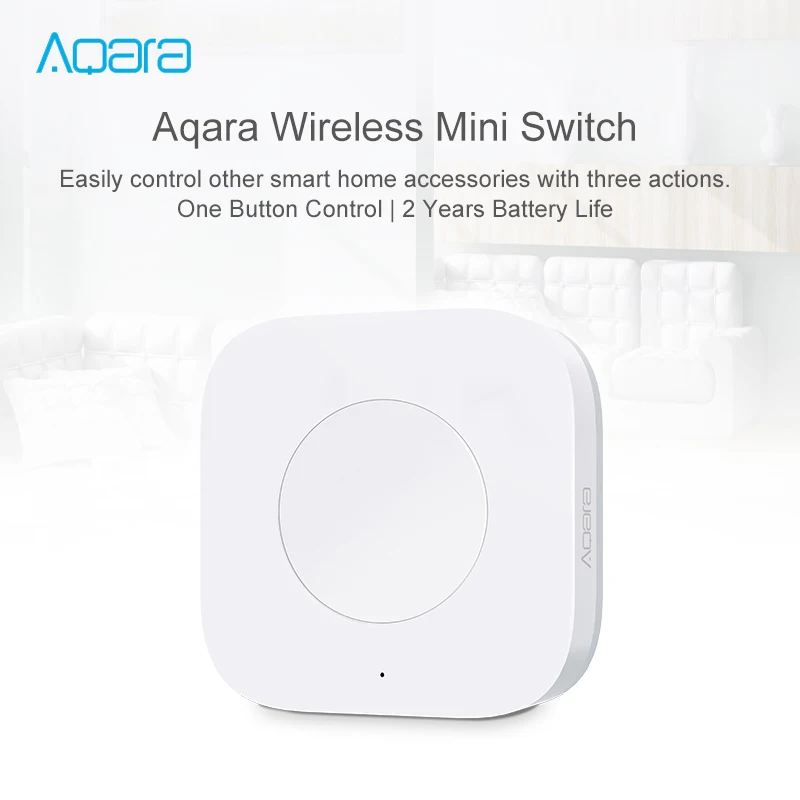 Inteligente sem Fio Biult em Giroscópio para mi Aqara Interruptor Chave Aplicativo Inteligente Controle Remoto Zigbee Casa App