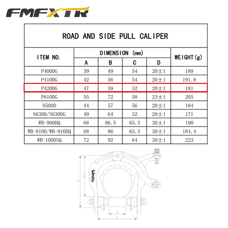 FMFXTR зажим тормоза для дорожного автомобиля модификация мертвых летающих