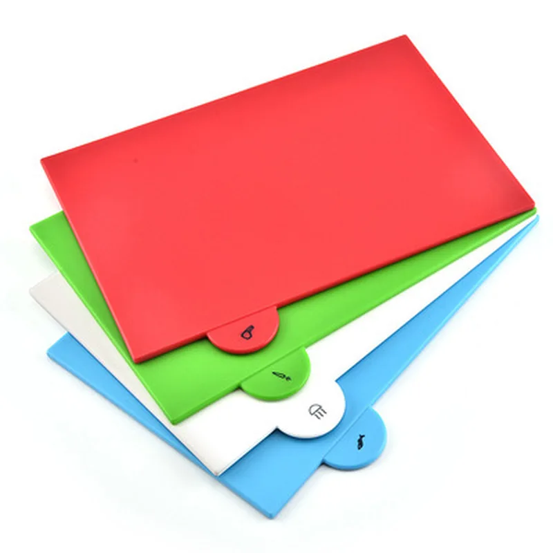 Разделочная доска Цвет кодовый Кухня разделочная блоки отдельно 4 шт./компл.