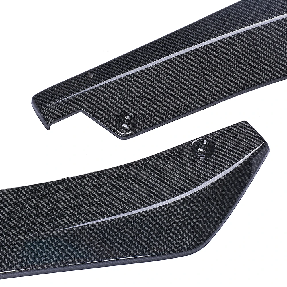 Универсальная черная Автомобильная боковая юбка для гоночного кузова