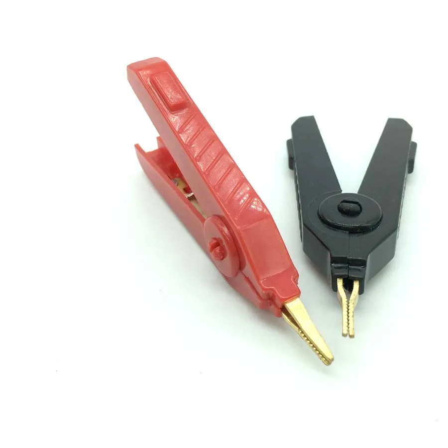 2 шт. медный зажим-крокодил с покрытием LCR для конверсии кабеля - купить по