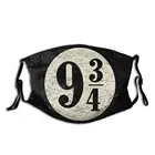 Маска для взрослых Harried с фильтрами hero 3d-Potters маска для лица для взрослых, волшебная маска унисекс, Пылезащитная, многоразовая, моющаяся