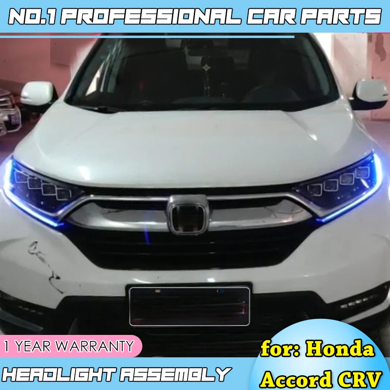 Автомобильные аксессуары налобный фонарь для CR V фары 2017 2018 таможенный приходной