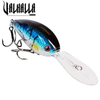 valhalla wobbler fishing lure big crankbait minnow bass trolling pike carp lures 6 colors 18g 0 63oz11cm 4 33 artificial bait